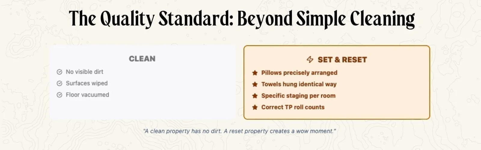 Strategies for managing multiple short-term rental markets while maintaining five-star quality
