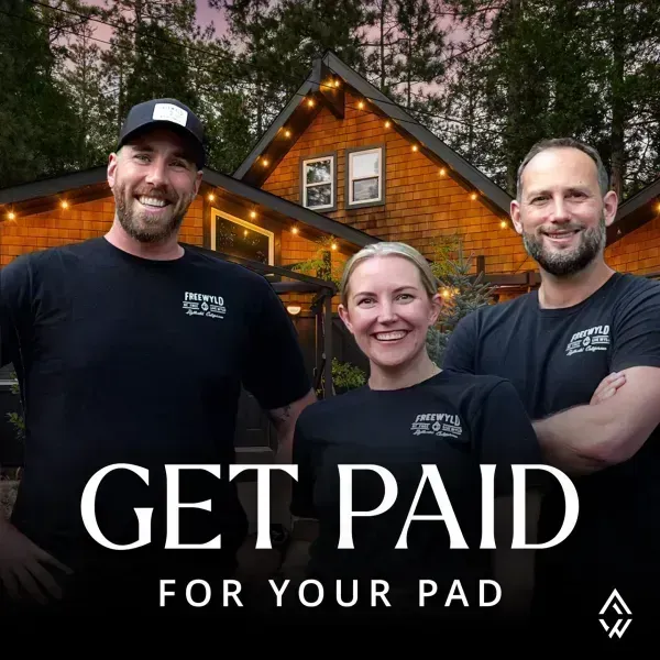 Get Paid for Your Pad Podcast - Eric, Kaye, and Jasper
